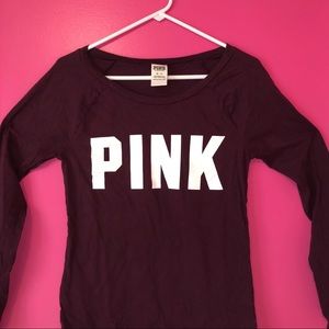 PINK Victoria’s Secret Maroon Top